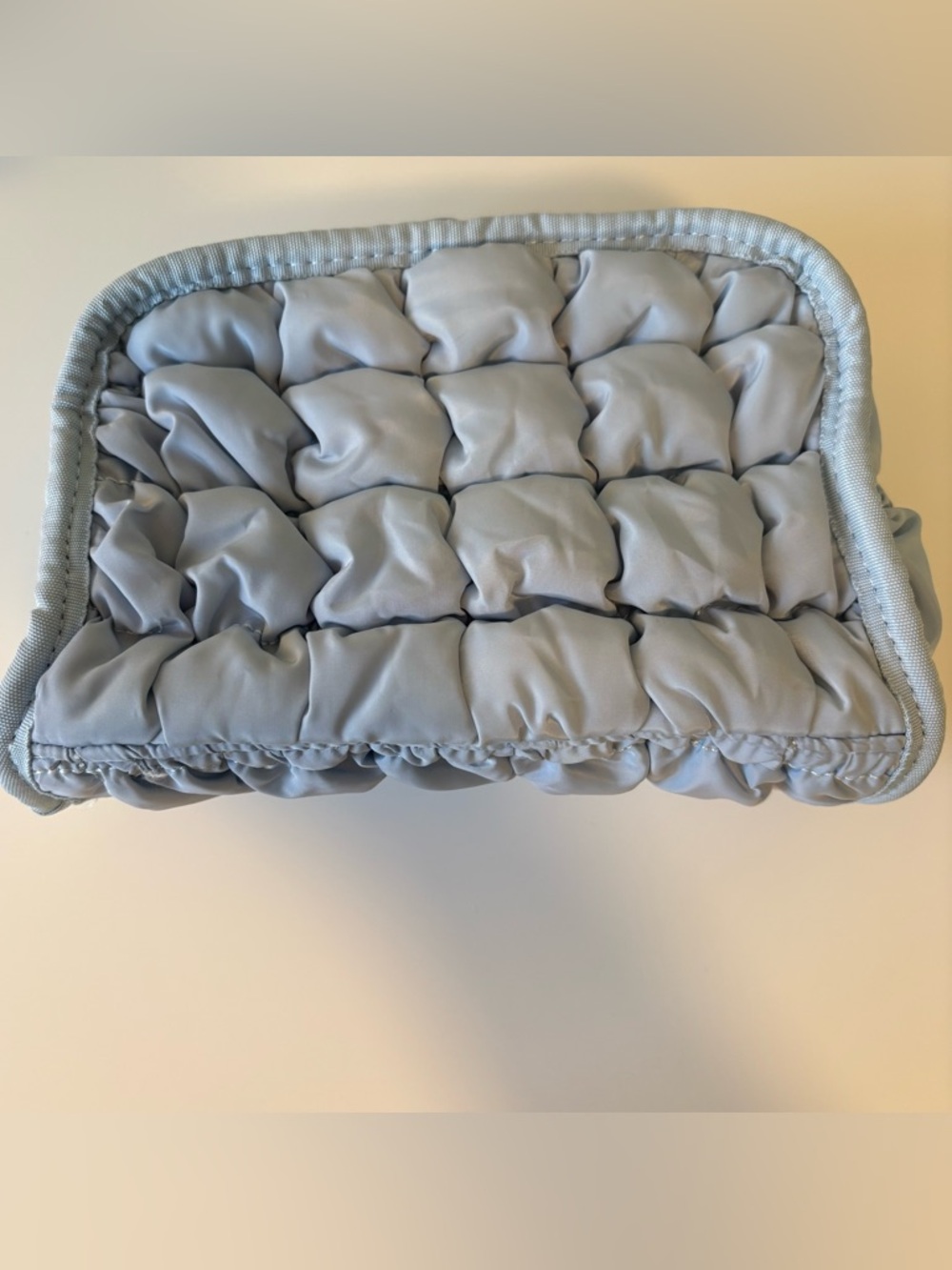 Wild Fable Quilted Puffed Pouch in Light Blue